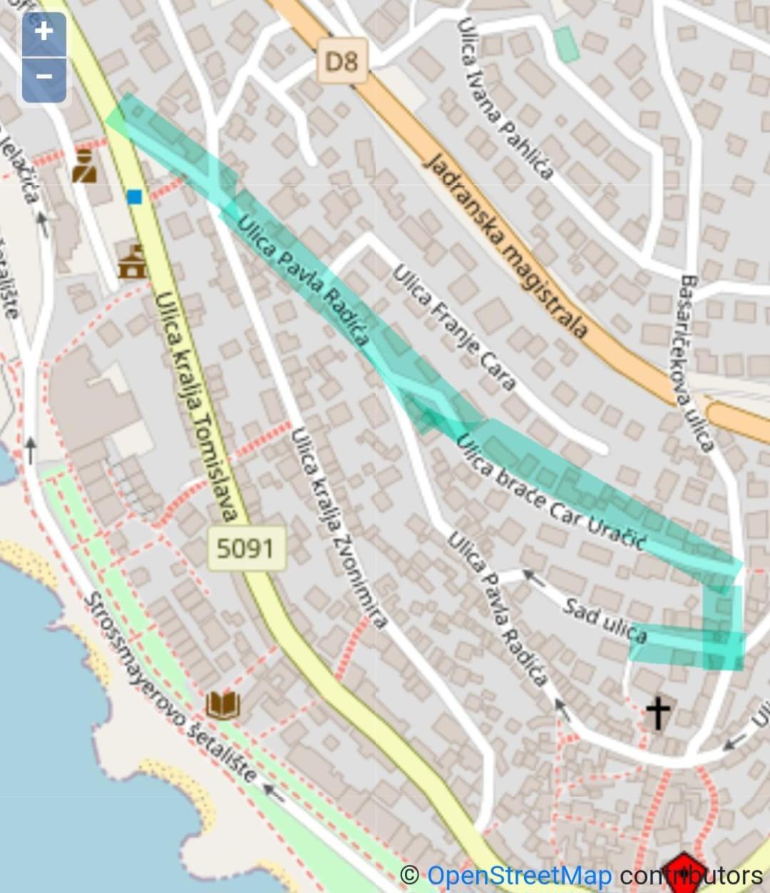 Adria Apartman Crikvenica Kültér fotó